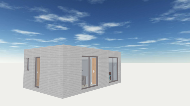 Chalet de jardin 30  m2