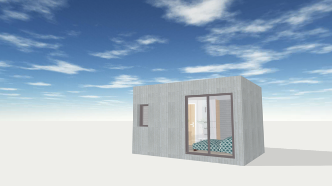 Chalet de jardin 15 m2