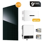 EcoKit solaire haut de gamme 9 kWc complet  avec batterie 5 Kw